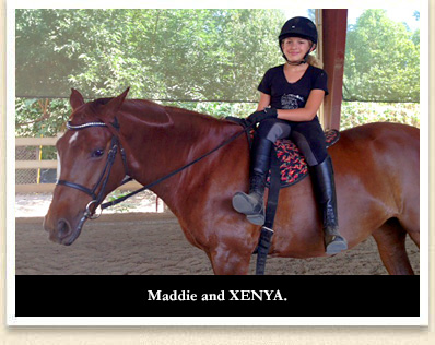 Maddie and XENYA.